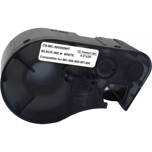-/ Картридж ленточный Cactus CS-MC-500595WT черный для Brady BMP-41/BMP-51/BMP-53-PC-Linked