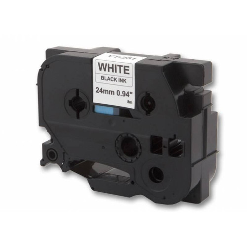 -/ Картридж ленточный Cactus CS-TZ251 TZe-251 черный для Brother 1010/1280/1280VP/2700VP