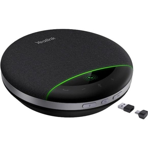 Спикерфон Yealink черный (SP96 WITH DONGLE UC USB-C/A)
