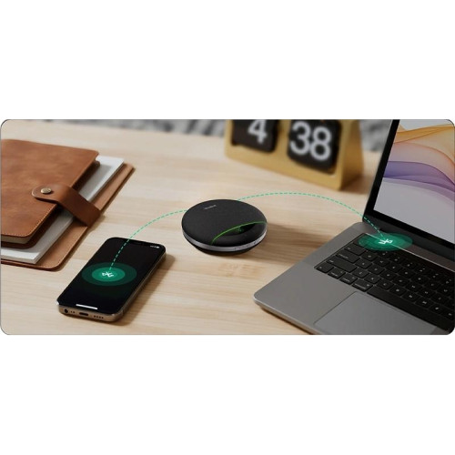 Спикерфон Yealink черный (SP96 WITH DONGLE UC USB-C/A)