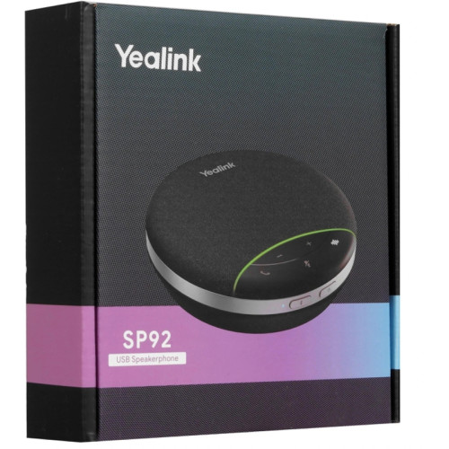 Спикерфон Yealink черный (SP92 USB-C/A)