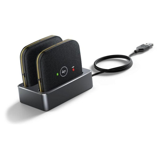 DECT микрофоны/ Yealink [CPW65-DECT-Duo] 2x wireless DECT microphones for CP965 / 1-year AMS [1304026]