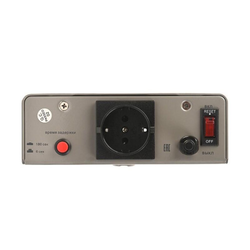 Стабилизатор напряжения/ POWERMAN AVS 1000S stabilizer, silver, step regulator, digital voltage level indicators, 1000VA, 140-260V, maximum input current 7A, 1 Euro socket, IP-20, wall-mounted, 290mm x 175mm x 68mm, 3.09 kg. Стабилизатор напряжения/ POWERMAN AVS 1000S stabilizer, silver, step regulator, digital voltage level indicators, 1000VA, 140-260V, maximum input current 7A, 1 Euro socket, IP-20, wall-mounted, 290mm x 175mm x 68mm, 3.09 kg.