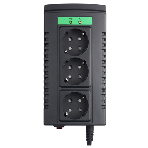 Стабилизатор напряжения/ Line-R 1500VA Automatic Voltage Regulator, 3 Schuko Outlets, 230V