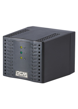 Стабилизатор напряжения/ Powercom TCA-1200 Black Tap-Change, 600W
