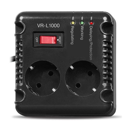 Стабилизатор SVEN VR-L1000, релейный, 320вт, 184-285в, 2 евророзетки, черный, габариты 118 ? 106? 112мм, 1.61кг./ Stabilizer SVEN VR-L1000, Relay, 320W, 184-285v, 2 euro outlets, black, 118 ? 106? 112mm, 1.61kg. Стабилизатор SVEN VR-L1000, релейный, 320вт, 184-285в, 2 евророзетки, черный, габариты 118 ? 106? 112мм, 1.61кг./ Stabilizer SVEN VR-L1000, Relay, 320W, 184-285v, 2 euro outlets, black, 118 ? 106? 112mm, 1.61kg.