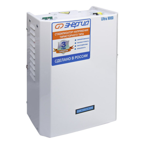 Стабилизатор ЭНЕРГИЯ  9 000 ВА серии Ultra/ Stabilizer ENERGY 9,000 VA Ultra series
