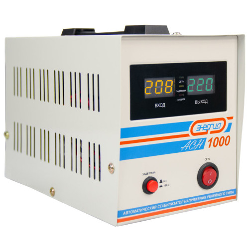 Стабилизатор АСН- 1000 ЭНЕРГИЯ с цифр. дисплеем/ Stabilizer ASN-1000 ENERGY with numbers. display Стабилизатор АСН- 1000 ЭНЕРГИЯ с цифр. дисплеем/ Stabilizer ASN-1000 ENERGY with numbers. display