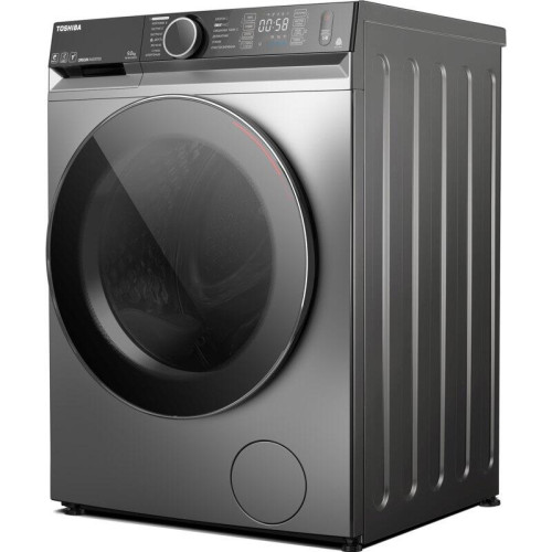 Стиральная машина Toshiba/ Стиральная машина Toshiba, ВхШхГ 850х595х585 мм, 9 кг, 12 программ, 1400 об/мин, инверторный мотор, технологии UltraFineBubbles, Great Waves, CycloneMix, очистка люка Door Spray, электронное управление (Touch-панель + программат