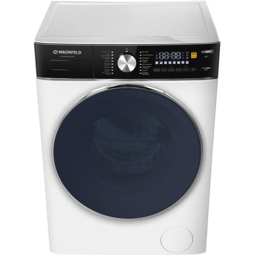 Стиральная машина Maunfeld MFWM148WH03 класс: A+++ загр.фронтальная макс.:8кг белый инвертер