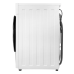 Отдельностоящая стиральная машина EVELUX, загрузка 10 кг, 1200 об/мин, электронное управление, дисплей, 
