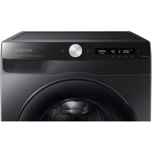 Стиральная машина Samsung WW80AG6S28ABLP пан.англ. класс: A загр.фронтальная макс.:8кг серый инвертер