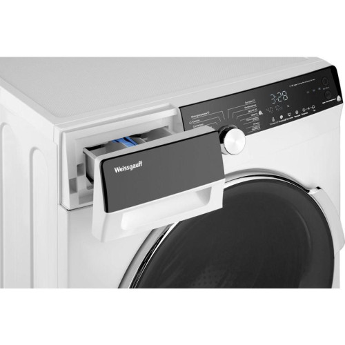 Стиральная машина Weissgauff WM 4027 Inverter Steam класс: A загр.фронтальная макс.:7кг белый инвертер
