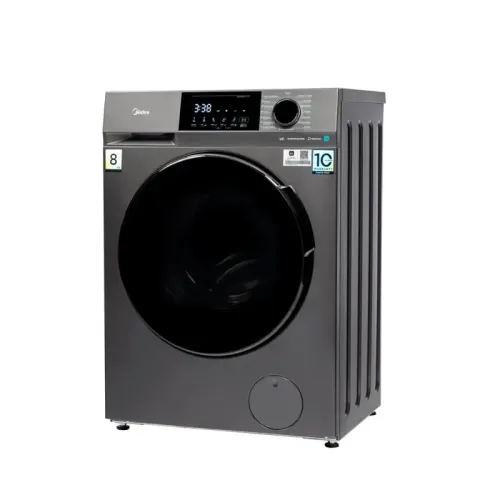 Стиральная машина MIDEA/ Стиральная машина MIDEA, SOLAR Series, фронтальная, загрузка 8 кг, 15 программ, 1400 об/мин, инверторный мотор, стирка с паром, электронное управление (Full Touch-панель) + управление через приложение MSmartHome, UV-обработка, цве