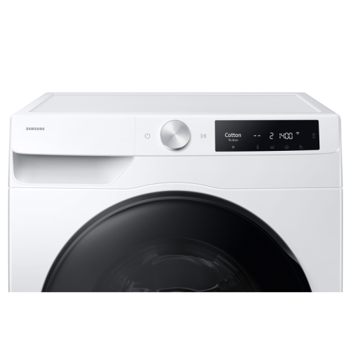 Стиральная машина Samsung WD11DG6B85BELP с cушкой и AddWash, 11+6 кг, WD6400D, белый