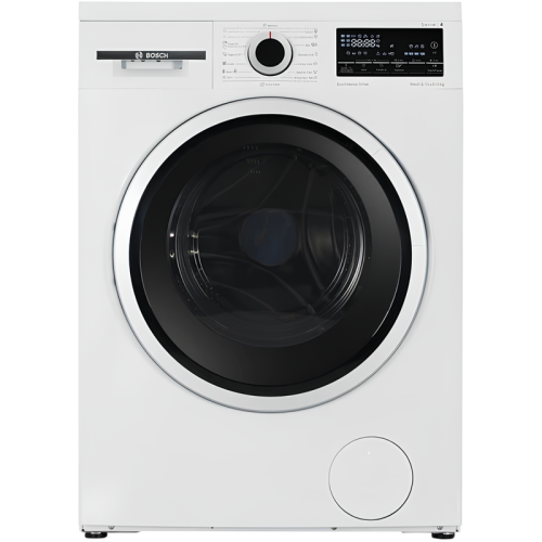 Стиральная машина BOSCH WDS28460ME Стирально-сушильный автомат, стирка-8 кг, сушка- 5 кг,1400 об/мин.,850 x 595 x 495 мм,программ - 16, дозагрузка белья, 59 дБ,панель управления на английском языке