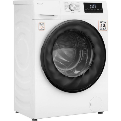 Стиральная машина Weissgauff WMD 6148 DC Inverter Steam класс: A загр.фронтальная макс.:8кг (с сушкой) белый инвертор