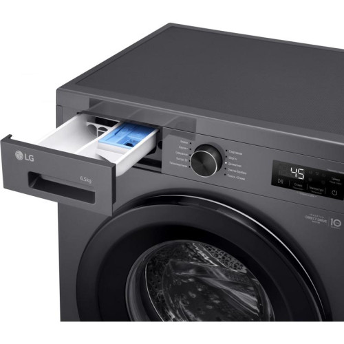 Стиральная машина LG F2Y1WS6J класс: A загр.фронтальная макс.:6.5кг платиновый инвертер