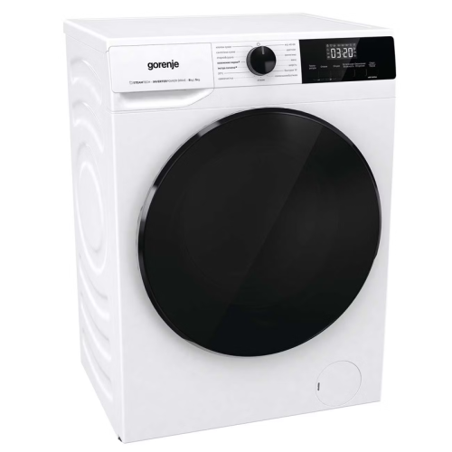 Стиральная машина с сушкой Gorenje/ Стиральная машина с сушкой Gorenje, глубина 51 см, загрузка при стирке 8 кг, загрузка при сушке 5 кг, 1400 об/мин, 15 программ, цифровой дисплей, отсрочка старта, функция старт/пауза, дозатор с тремя отделениями, Power 