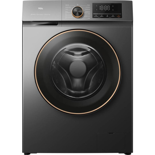 Стиральная машина TCL TWRP-1108W12G2 класс: A+++ загр.фронтальная макс.:8кг серый инвертор