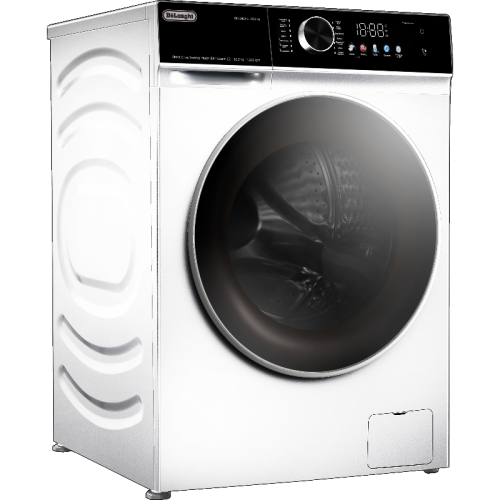 Стиральная машина Delonghi/ Стиральная машина Delonghi, глубина 62.8 см, 1200 об/мин, загрузка 10.5 кг, 14 программ, инверторный (Direct Drive inverter Motor) мотор с прямым приводом, LED дисплей, электронное управление, отсрочка запуска, пар, дозагрузка 