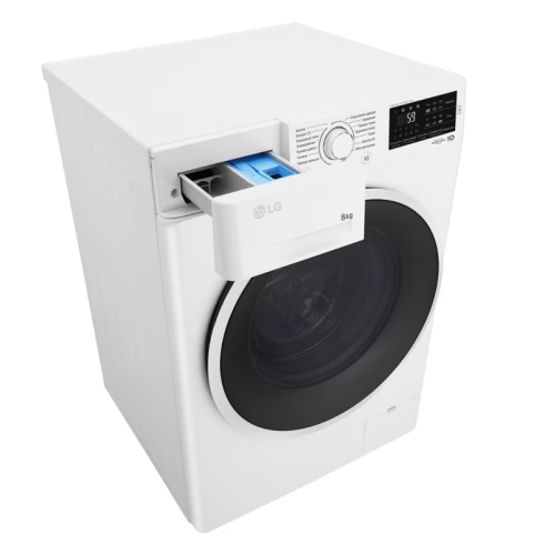 Стиральная машина LG F2J6TN0W класс: A загр.фронтальная макс.:8кг белый инвертор