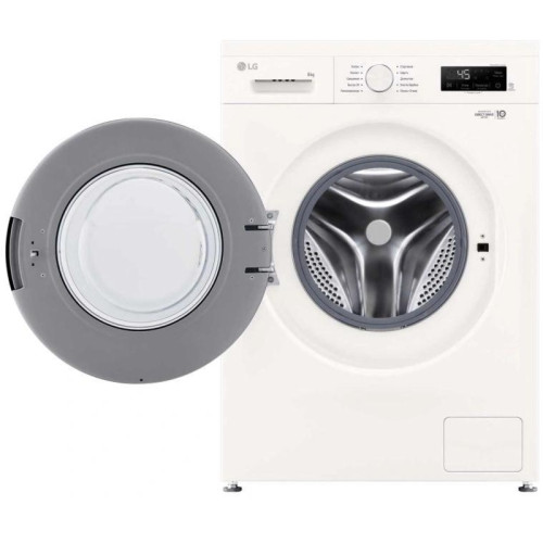 Стиральная машина LG F2Y1NS3W.ABWPCOM класс: A загр.фронтальная макс.:6кг белый инвертор Стиральная машина LG F2Y1NS3W.ABWPCOM класс: A загр.фронтальная макс.:6кг белый инвертор