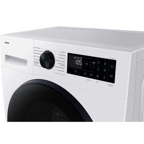 Стиральная машина Samsung WD90DG5G34BELP класс: A загр.фронтальная макс.:9кг (с сушкой) белый инвертор