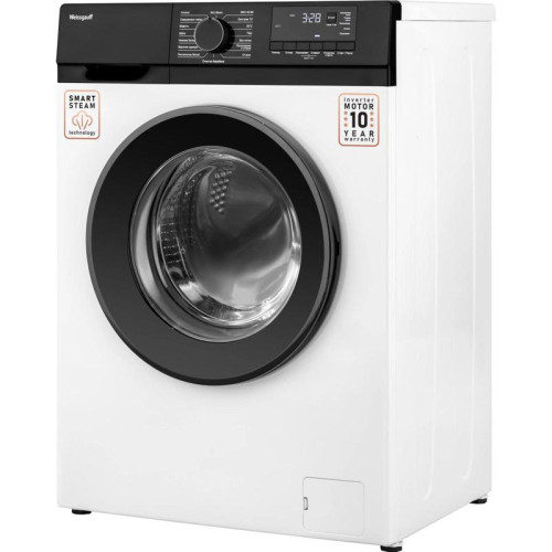 Стиральная машина Weissgauff WM 45127 DC Inverter Steam загр.фронтальная макс.:7кг белый
