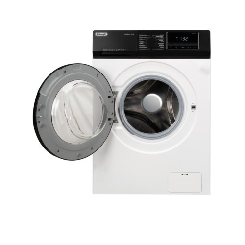 Стиральная машина Delonghi/ Стиральная машина Delonghi, глубина 45 см, 1000 об/мин, загрузка 6 кг, 16 программ, инверторный BLDC мотор, LED дисплей, электронное управление, отсрочка запуска, пар, дозагрузка белья, очистка барабана, энергоэффективность А++