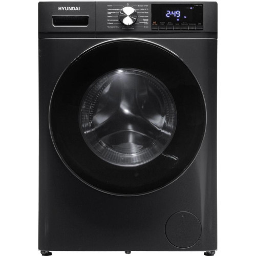 Стиральная машина Hyundai WFD9403 класс: B загр.фронтальная макс.:10кг (с сушкой) темно-серый инвертер