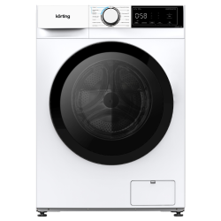 Стиральная машина/ Стирально-сушильная машина с фронтальной загрузкой, 850х595х475, загрузка: стирка/сушка - 8/6 кг, скорость отжима 1400 об/мин, 16 программ, инверторный мотор, белый