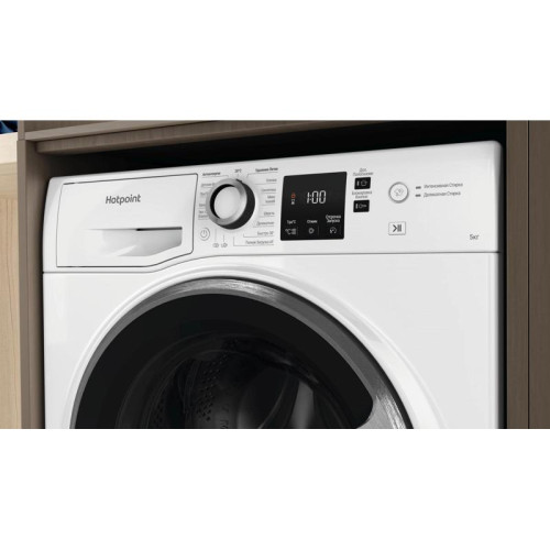 Стиральная машина Hotpoint NUS 5015 S RU класс: A загр.фронтальная макс.:5кг белый