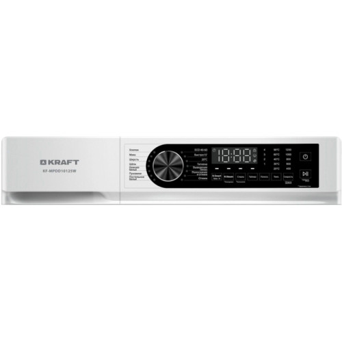 Стиральная машина Kraft KF-MDDS10123 W класс: A+++ загр.фронтальная макс.:10.5кг белый инвертор
