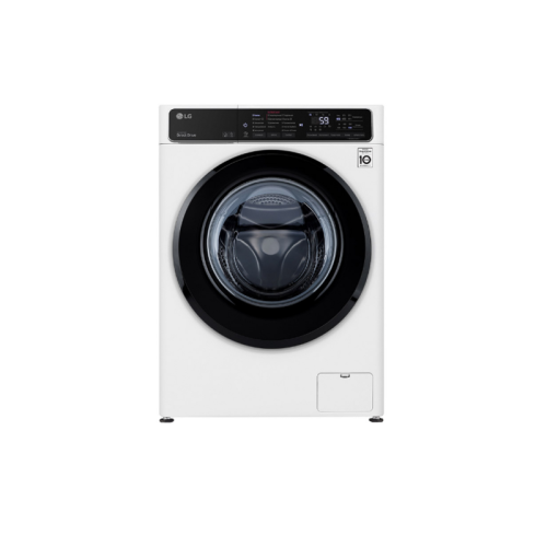 Стиральная машина LG/ Стиральная машина LG, отдельностоящая, ВхШхГ 850х600х455 мм, загрузка 7 кг, 1200 об/мин, LED дисплей, технология AI DD, дозагрузка белья, пар, инверторный мотор с прямым приводом, отсрочка старта, энергоэффективность А, цвет белый