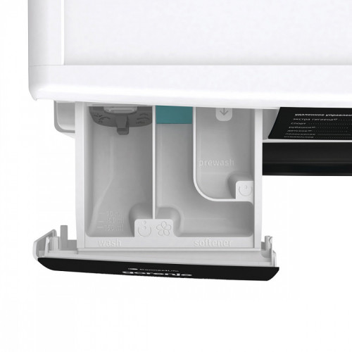 Стиральная машина Gorenje/ Стиральная машина Gorenje, загрузка 8 кг, 1400 об/мин, 15 программ, цифровой дисплей, регулировка температуры, отсрочка запуска, обработка паром, сенсор загрузки/пены/температуры, дозагрузка белья, защита от протечек, ребра жест