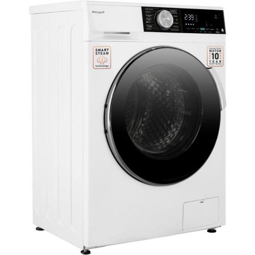 Стиральная машина Weissgauff Premium WMD 47148 DC Inverter Steam класс: A загр.фронтальная макс.:8кг (с сушкой) белый инвертер