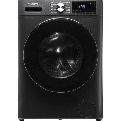 Стиральная машина Hyundai WFD8401 класс: B загр.фронтальная макс.:8кг (с сушкой) темно-серый инвертер