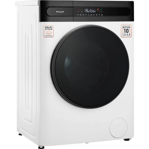 Стиральная машина Weissgauff WMD 46148 DC Inverter Steam класс: B загр.фронтальная макс.:8кг (с сушкой) белый инвертер