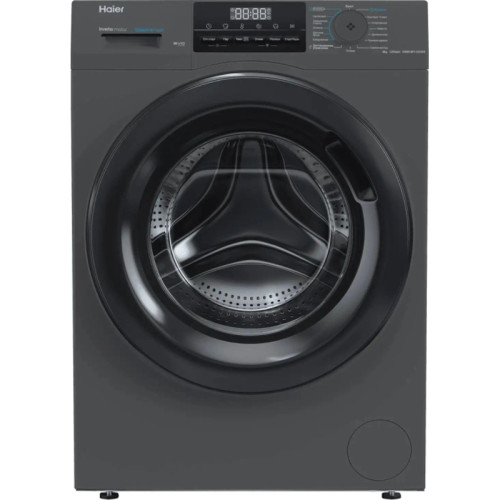 Стиральная машина Haier HW80-BP12929DE класс: A+++ загр.фронтальная макс.:8кг черный инвертор
