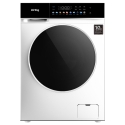Стиральная машина KORTING/ Стиральная машина KORTING, отдельностоящая, глубина 62 см, загрузка 10 кг, 1200 об/мин, 10 программ, сенсорное управление, инверторный двигатель с прямым приводом, отложенный старт, Full Touch цветной дисплей, пар, энергоэффекти