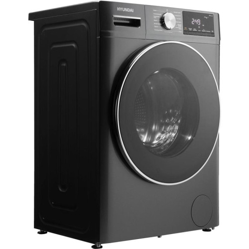 Стиральная машина Hyundai WFD8401 класс: B загр.фронтальная макс.:8кг (с сушкой) темно-серый инвертер