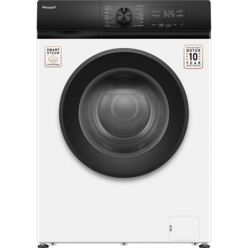 Стиральная машина Weissgauff WM 39107 Inverter Steam класс: A++ загр.фронтальная макс.:7кг белый инвертор