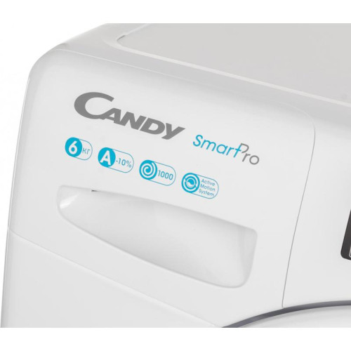 Стиральная машина Candy Smart Pro CSO34 106T1/2-07 класс: A загр.фронтальная макс.:6кг белый