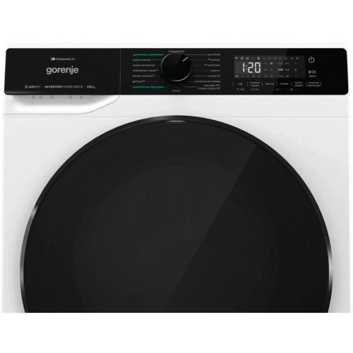Стиральная машина Gorenje WD2PA854ADW/C класс: A++ загр.фронтальная макс.:8кг белый инвертер