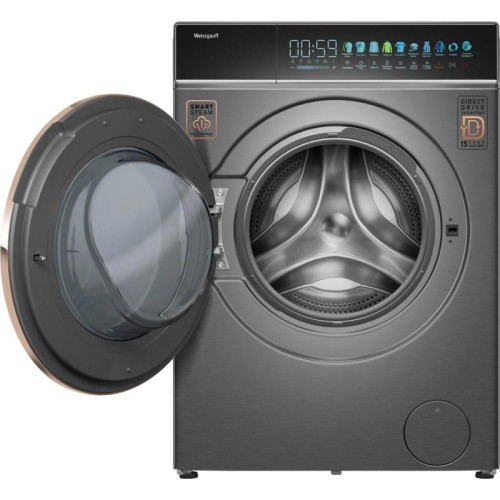 Стиральная машина Weissgauff WM 58411 Direct Drive Inverter Premium класс: A+++ загр.фронтальная макс.:11кг темно-серебристый