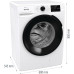 Стиральная машина Gorenje WGPNEI84A1SW класс: A-30% загр.фронтальная макс.:8кг белый Стиральная машина Gorenje WGPNEI84A1SW класс: A-30% загр.фронтальная макс.:8кг белый