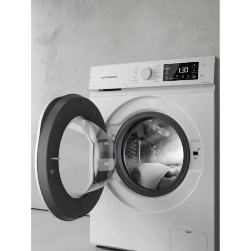 Стиральная машина Kuppersberg/ Стиральная машина Kuppersberg, High-Tech, ВхШхГ 85х59.5х41 см, загрузка 6 кг, 1000 об/мин, 16 программ, инверторный двигатель, пар, отложенный старт, комбинированное управление, цифровой дисплей, энергоэффективность А+++, цв