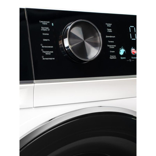 Стиральная машина Delonghi/ Стиральная машина Delonghi, глубина 62.8 см, 1200 об/мин, загрузка 10.5 кг, 14 программ, инверторный (Direct Drive inverter Motor) мотор с прямым приводом, LED дисплей, электронное управление, отсрочка запуска, пар, дозагрузка 