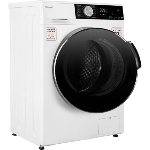 Стиральная машина Weissgauff Premium WMD 47148 DC Inverter Steam класс: A загр.фронтальная макс.:8кг (с сушкой) белый инвертер